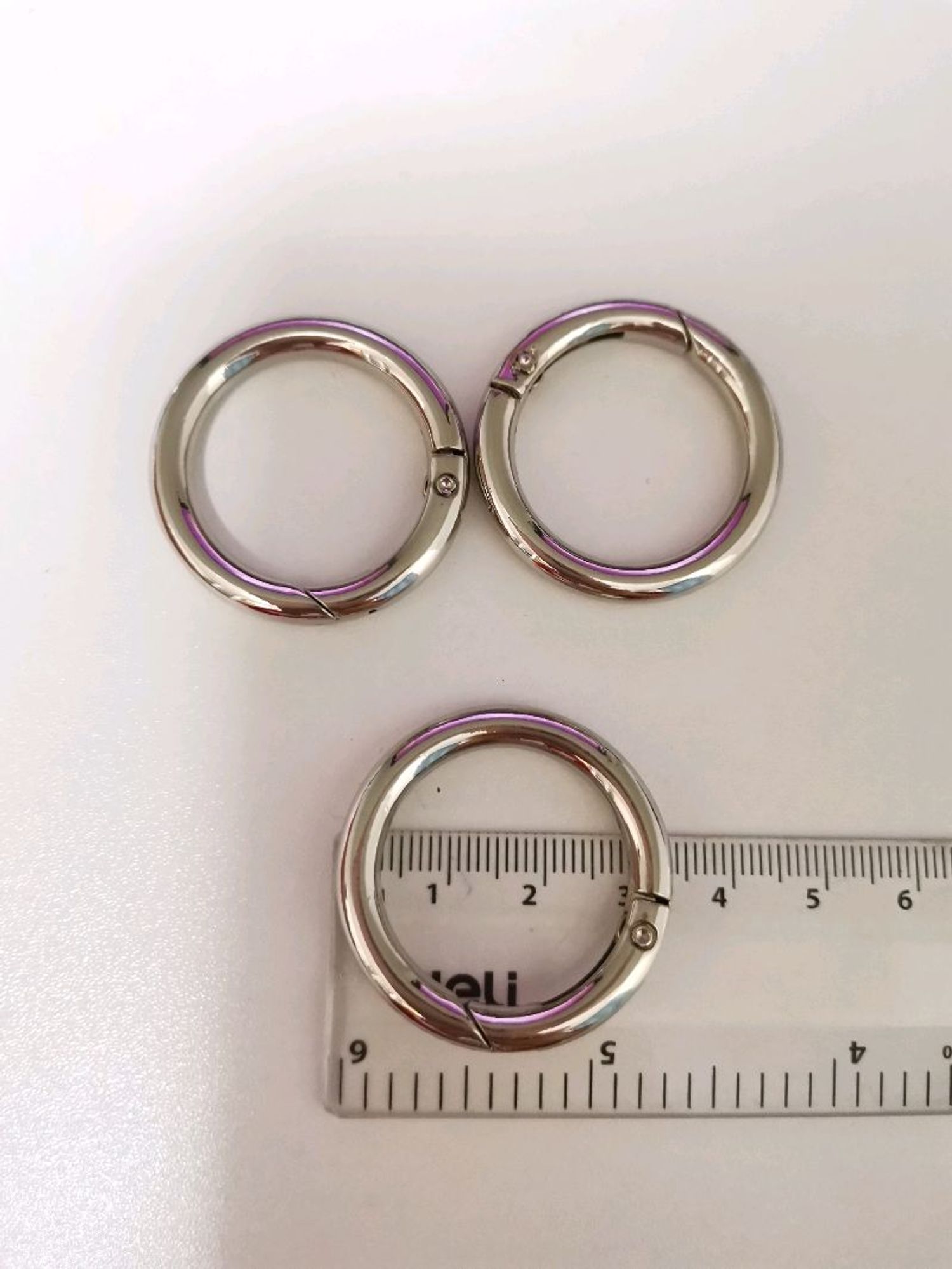 Цүнхний цагариг түгжээ 3.5см ( шаргал )